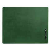 Dark Green Leather Desk Pad w/out Rails, 24 x 19